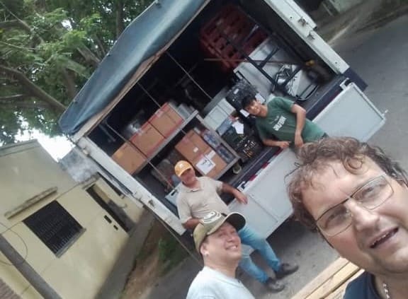 Equipo de trabajo de Fletes y Mudanzas César en Rosario